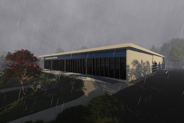 One Storey Commercial Steel Frame Building Construction 006 - building design image 5