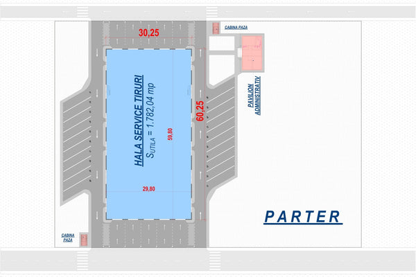 2 Floor Commercial Steel Frame Building Construction 009 - building plan