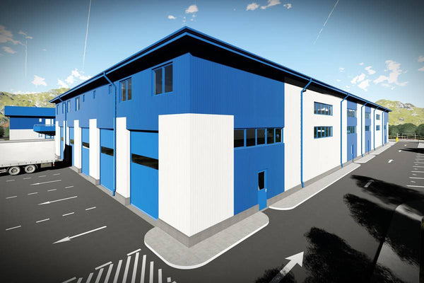 2 Floor Commercial Steel Frame Building Construction 009 - building design image 4