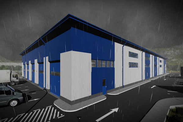 2 Floor Commercial Steel Frame Building Construction 009 - building design image 5