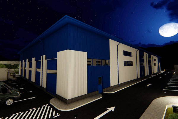 2 Floor Commercial Steel Frame Building Construction 009 - building design image 7