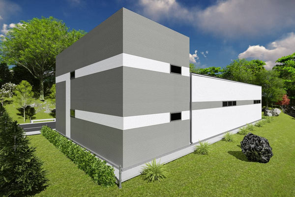 2 Storey Industrial Steel Frame Building Construction 002 - building design image 3