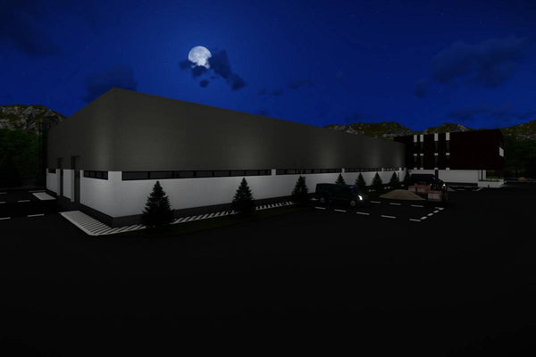 Three Story Industrial Steel Frame Building Construction 003 - building design image 8