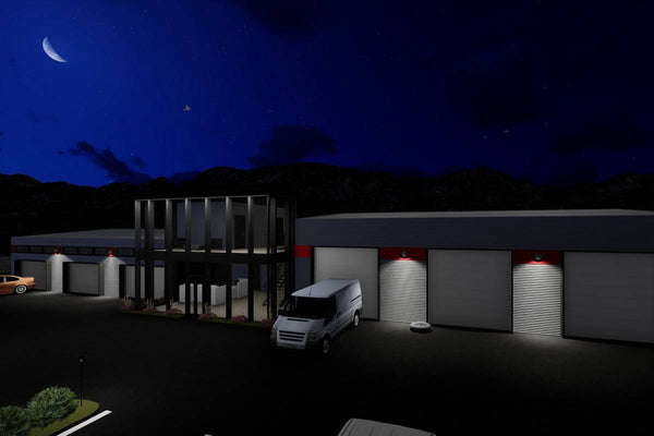 Two Story Commercial Steel Frame Building Construction 005 - building design image 10