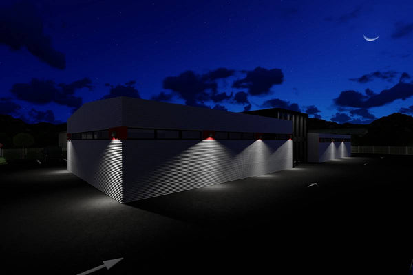 Two Story Commercial Steel Frame Building Construction 005 - building design image 11