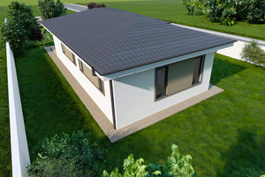 1 Story Steel Frame House With Back Terrace model 110-112 - house design image 7 thumbnail