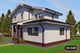 2 Story Steel Frame House With 3 Bedrooms Model 135-013 - house design image 1