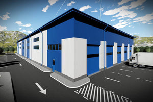 2 Floor Commercial Steel Frame Building Construction 009 - building design image 1 thumbnail