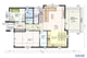 2 Floors Steel Frame House Model With 4 Bedooms 290-103 - photo of the ground floor plan