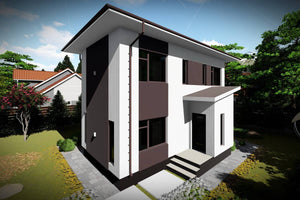 Steel frame house 123-076 thumbnail