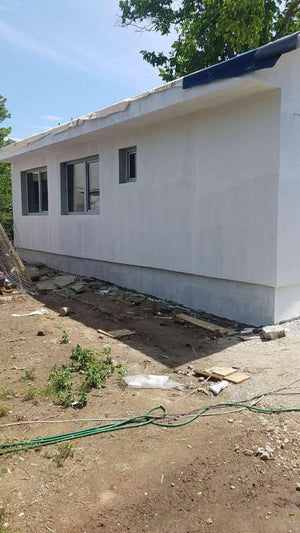 Applying Facade Primer Layer to a Metal House Project in Craiova thumbnail