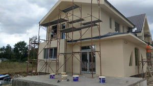 Applying Siliconized Decorative Plaster to a Construction Project in Saftica thumbnail