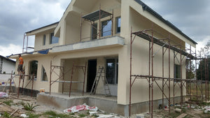 Applying Siliconized Decorative Plaster to a Construction Project in Saftica thumbnail