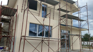 Applying Siliconized Decorative Plaster to a Construction Project in Saftica thumbnail