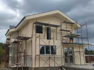 Applying Siliconized Decorative Plaster to a Construction Project in Saftica thumbnail