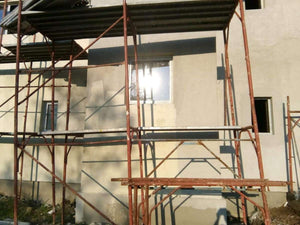 Applying Decorative Primer for a Fireproof House Project in Saftica thumbnail