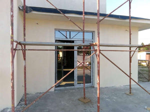 Applying Decorative Primer for a Fireproof House Project in Saftica thumbnail