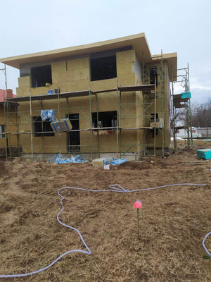 Construction of a Two-Story House with Thermal Insulation Using Basalt Wool for Facades thumbnail