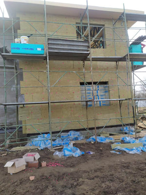 Construction of a Two-Story House with Thermal Insulation Using Basalt Wool for Facades thumbnail