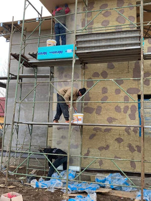 Construction of a Two-Story House with Thermal Insulation Using Basalt Wool for Facades thumbnail