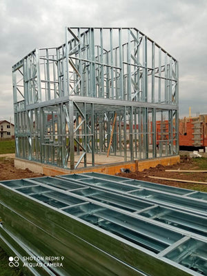 115 sqm Metal Structure House Installation in Berceni thumbnail