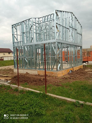 115 sqm Metal Structure House Installation in Berceni thumbnail