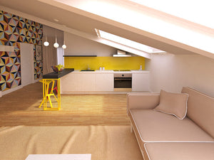 Attic Interior Design of 55 sqm in Bucharest thumbnail