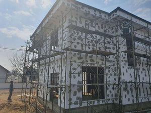 Applying Spackle for a 155 sqm House Project thumbnail