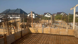 Reinforcing, Formwork, and Pouring Beams and Ground Floor Slab for a House on Masonry in Mogosoaia thumbnail