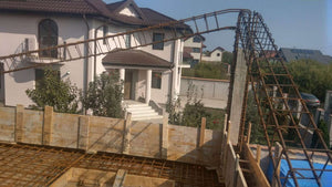 Reinforcing, Formwork, and Pouring Beams and Ground Floor Slab for a House on Masonry in Mogosoaia thumbnail