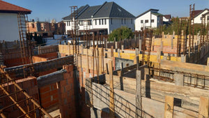 Reinforcing, Formwork, and Pouring Beams and Ground Floor Slab for a House on Masonry in Mogosoaia thumbnail