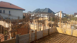 Reinforcing, Formwork, and Pouring Beams and Ground Floor Slab for a House on Masonry in Mogosoaia thumbnail