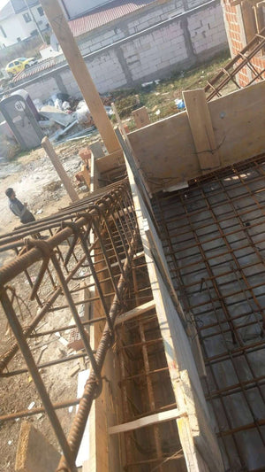 Reinforcing, Formwork, and Pouring Beams and Ground Floor Slab for a House on Masonry in Mogosoaia thumbnail