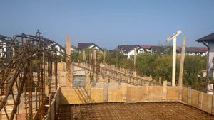 Reinforcing, Formwork, and Pouring Beams and Ground Floor Slab for a House on Masonry in Mogosoaia thumbnail