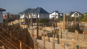 Reinforcing, Formwork, and Pouring Beams and Ground Floor Slab for a House on Masonry in Mogosoaia thumbnail