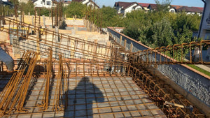 Reinforcing, Formwork, and Pouring Beams and Ground Floor Slab for a House on Masonry in Mogosoaia thumbnail