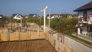 Reinforcing, Formwork, and Pouring Beams and Ground Floor Slab for a House on Masonry in Mogosoaia thumbnail
