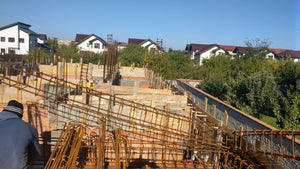 Reinforcing, Formwork, and Pouring Beams and Ground Floor Slab for a House on Masonry in Mogosoaia thumbnail
