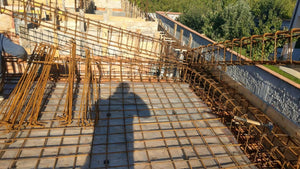 Reinforcing, Formwork, and Pouring Beams and Ground Floor Slab for a House on Masonry in Mogosoaia thumbnail