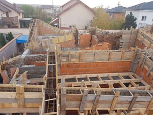 Reinforcing and Formwork for Beams and Columns on a Masonry House in Mogosoaia thumbnail