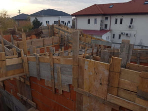 Reinforcing and Formwork for Beams and Columns on a Masonry House in Mogosoaia thumbnail