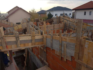 Reinforcing and Formwork for Beams and Columns on a Masonry House in Mogosoaia thumbnail