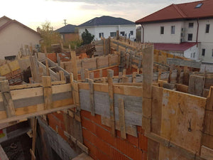 Reinforcing and Formwork for Beams and Columns on a Masonry House in Mogosoaia thumbnail