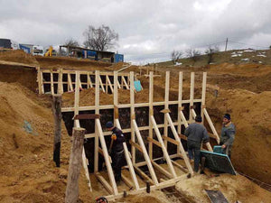 Reinforcing and Formwork for Bank Support Beams for a 620 sqm Restaurant Project in Brasov thumbnail