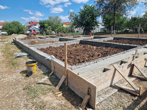 Reinforcement and Pouring of the Foundation Slab for Single-Story House in Ilfov, Snagov thumbnail