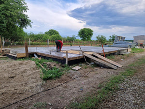 Reinforcement and Pouring of the Foundation Slab for Single-Story House in Ilfov, Snagov thumbnail
