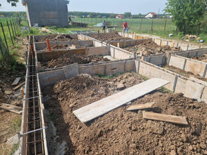 Reinforcement and Foundation Beams for a 130 sqm Single-Story House in Ilfov, Snagov thumbnail