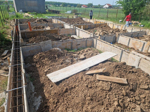 Reinforcement and Foundation Beams for a 130 sqm Single-Story House in Ilfov, Snagov thumbnail