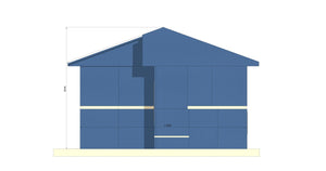 Exterior Thermal Insulation System with Graphite Extruded Polystyrene for a Metal House thumbnail