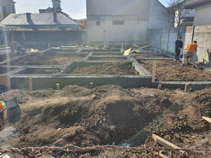 Two-Story House in the Fill Stage with Foundation Soil Compaction thumbnail